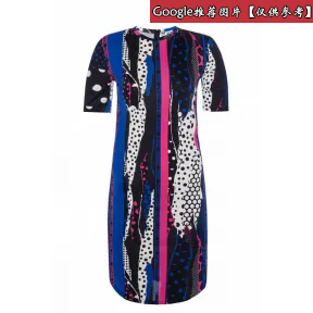 范瑟丝/Versus Torn Polka Dot印花迷你连衣裙 BD01134-BJ10470_B7000