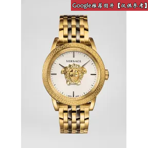 范思哲/Versace V-Circle Tartan蓝色腕表 PVE81002-P0018_PNUL