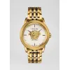 范思哲/Versace Univers黑色皮革腕表 PVEBK002-P0018_PNUL