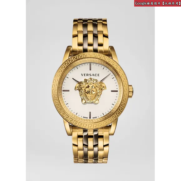 范思哲/Versace Univers黑色皮革腕表 PVEBK002-P0018_PNUL