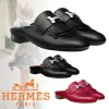 爱马仕/Hermes 黑色 Rivoli穆勒鞋 H181066Z_03360