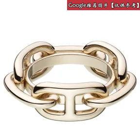 爱马仕/Hermes 灰色 Regate丝巾扣 H601004S_00