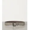 葆蝶家/Bottega Veneta  深灰色 牛皮 腰带 271932-V4650-1519