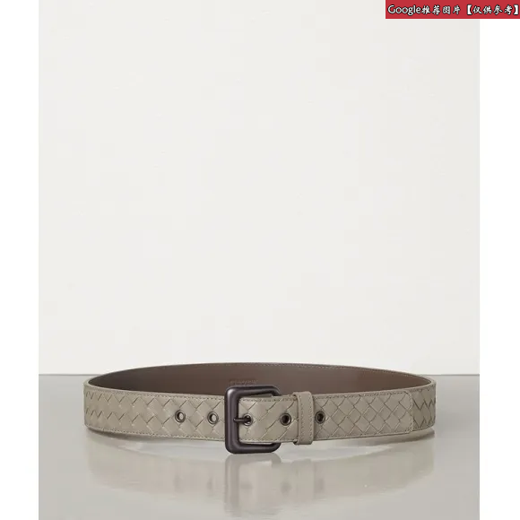葆蝶家/Bottega Veneta  深灰色 牛皮 腰带 271932-V4650-1519
