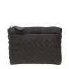 葆蝶家/Bottega Veneta  啡色 羊皮 钱包 275327-V001D-2040
