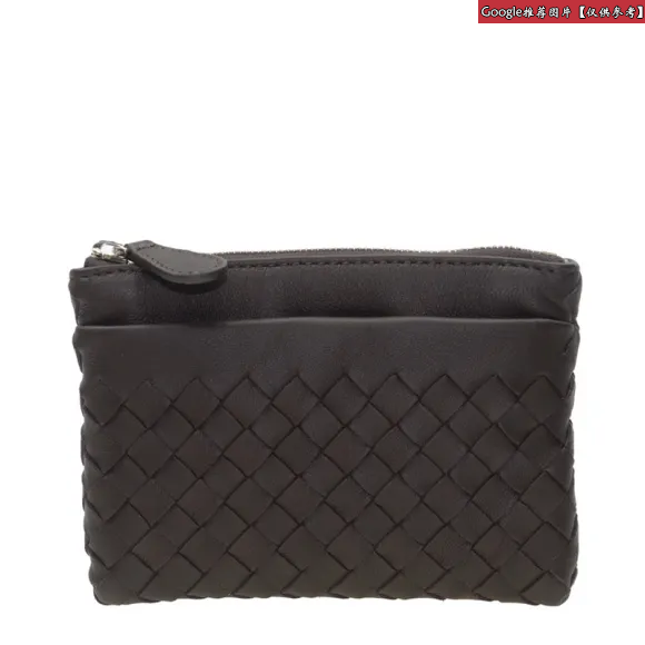 葆蝶家/Bottega Veneta  啡色 羊皮 钱包 275327-V001D-2040
