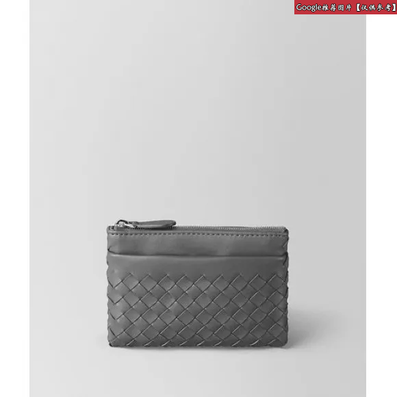 葆蝶家/Bottega Veneta  深灰色 羊皮 钱包 275327-V001D-8522