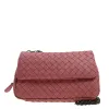 葆蝶家/Bottega Veneta  粉红色 羊皮 手提包 310774-V0016-5763