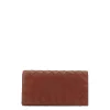 葆蝶家/Bottega Veneta  啡色 皮革 钱包 600873-VCPP3-8859