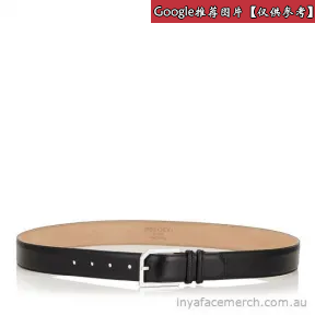 Jimmychoo/吉米周 海军小牛皮皮带 ALBIECLF040014