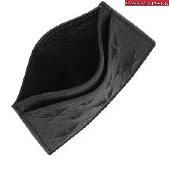 Jimmychoo/吉米周 黑色星星皮革设计师卡夹 j000042038001