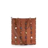 罗意威/Loewe Vertical Tote Stones Bag棕色 335.92.T58