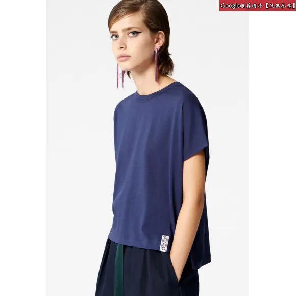 凯卓/Kenzo 深蓝色 T恤 短款T恤 F752TO886980.77.L