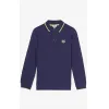凯卓/Kenzo 黑色 POLO衫 修身长袖老虎polo衫 F765PO1014BA.78.L