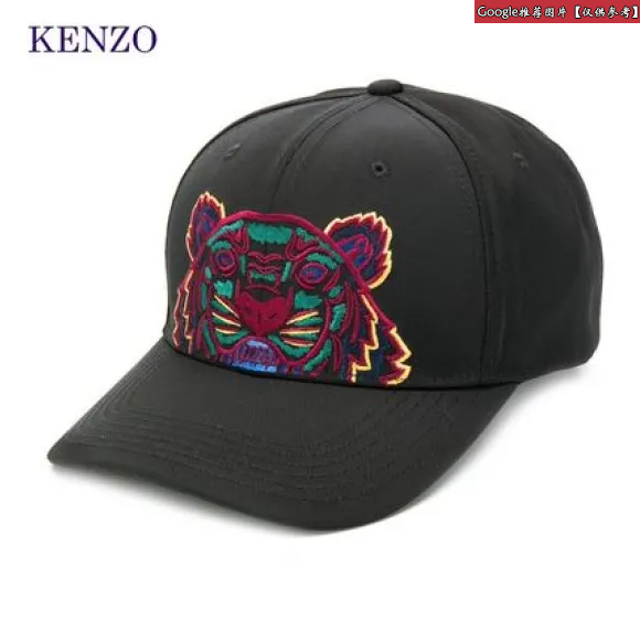 凯卓/Kenzo 黑色 帽子 老虎帆布帽 F855AC301F20.99A.TU