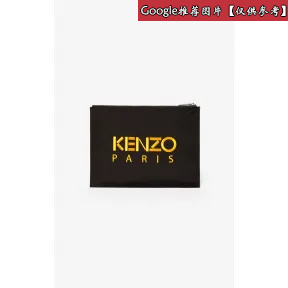 凯卓/Kenzo 黑色 手拿包 A4 Tiger帆布手拿包 F855PM302F20.99A.TU