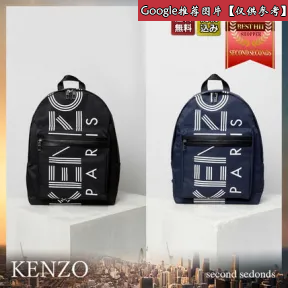 凯卓/Kenzo 海军蓝 背包 徽标大号背包 F855SF213F24.76.TU