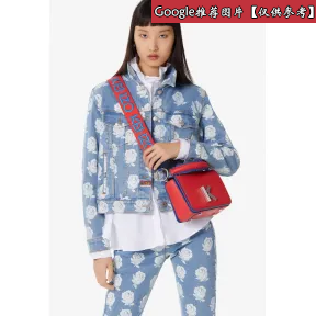 凯卓/Kenzo 蓝色 肩带 徽标可逆皮革肩带 F862AC103L25.70.TU