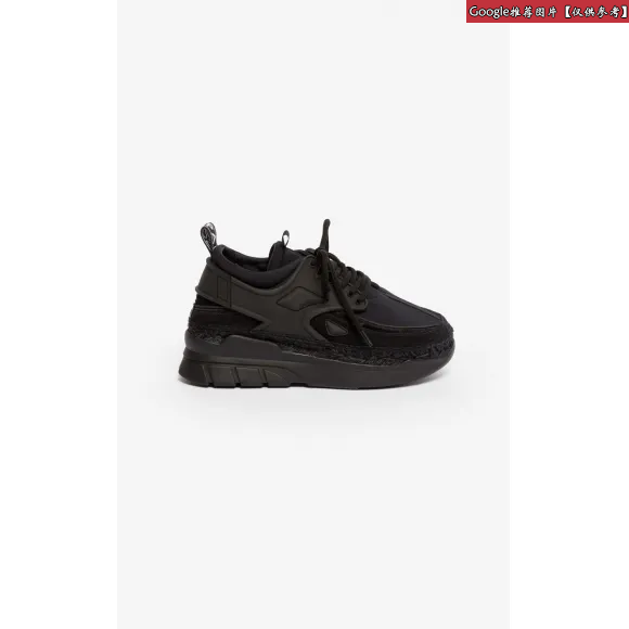 凯卓/Kenzo 女士 黑色 运动鞋 K-Lastic帆布鞋 F862ES357F55.99.35