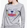 凯卓/Kenzo 灰色 运动衫 老虎运动衫 F862SW7054XA.95.L