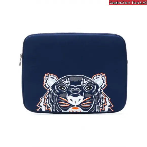 凯卓/Kenzo 黑色 电脑包 老虎电脑袋 F865PM305F21.99.TU