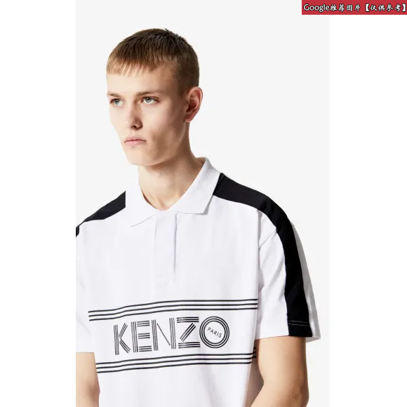凯卓/Kenzo 白色 POLO衫 徽标常规版型polo衫 F865PO0384BD.01.L