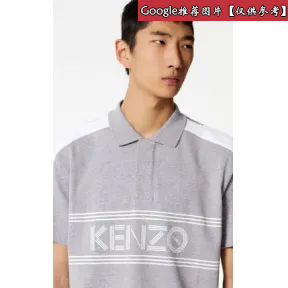 凯卓/Kenzo 灰色 POLO衫 徽标常规版型polo衫 F865PO0384BD.95.L