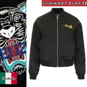 凯卓/Kenzo 黑色 外套 老虎跳式大学外套 F952BL0895AG.99.L