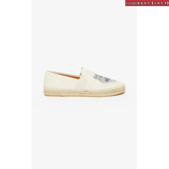 凯卓/Kenzo 女士 黑色 帆布鞋 老虎帆布鞋 F952ES188F70.99.35