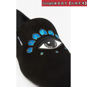 凯卓/Kenzo 女士 黑色 牛仔裤 卡斯特乐福鞋 F952LO126L58.99.35