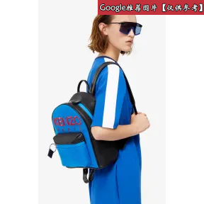 凯卓/Kenzo 女士 蓝色 皮包 Kombo背包 F952SA403F04.70.TU