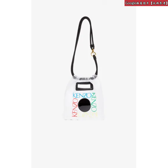 凯卓/Kenzo 女士 白色 皮包 小号“ Square Logo”手提袋 F952SA521F08.01.TU