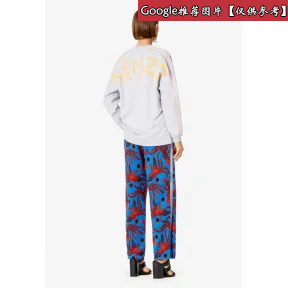 凯卓/Kenzo 浅灰色 运动衫 徽标运动衫 F952SW774952.93.L