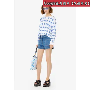 凯卓/Kenzo 白色 针织品 玫瑰毛衣 F952TO550818.01.L