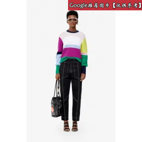 凯卓/Kenzo 彩色 针织品 老虎拼色跳线 F952TO572860.MU.L