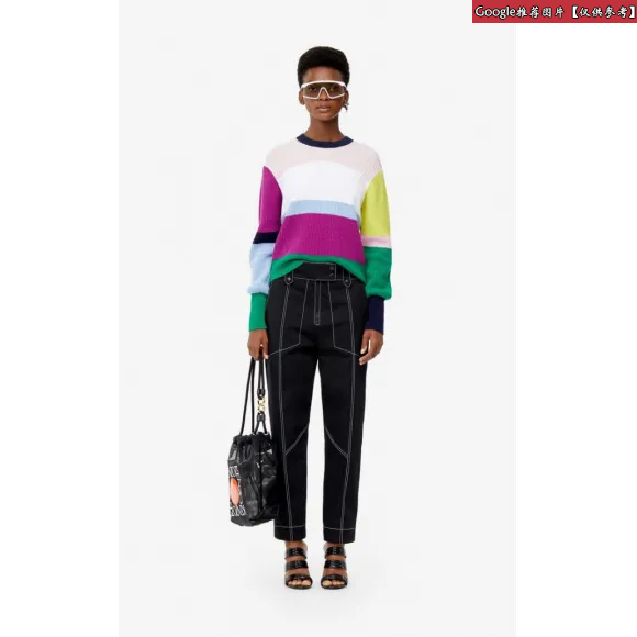 凯卓/Kenzo 彩色 针织品 老虎拼色跳线 F952TO572860.MU.L