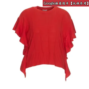 凯卓/Kenzo 红色 衬衫 荷叶边上衣 F952TO592804.21.L