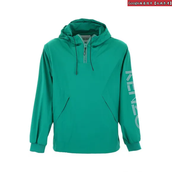 凯卓/Kenzo 草绿色 外套 徽标风衣 F955BL1491NL.57.L