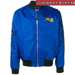 凯卓/Kenzo 法国蓝 外套 跳虎式飞行员夹克 F955BL1911NB.74.L