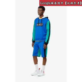 凯卓/Kenzo 法国蓝 泳装 徽标拼色短裤 F955PA7534MD.74.L