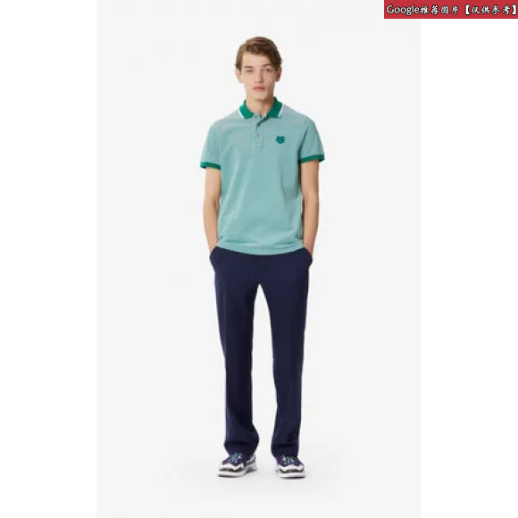 凯卓/Kenzo 法国蓝 POLO衫 合身老虎polo衫 F955PO0424BB.74.L