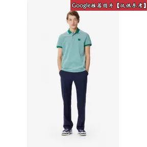 凯卓/Kenzo 黑色 POLO衫 合身老虎polo衫 F955PO0424BB.99.L