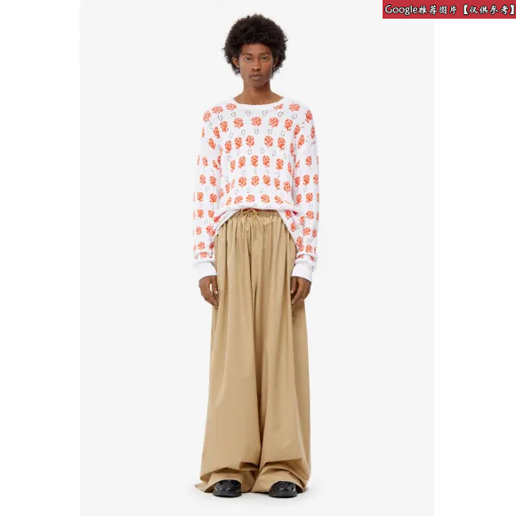 凯卓/Kenzo 白色 开衫 镂空“玫瑰”跳线 F955PU5503CE.01.M