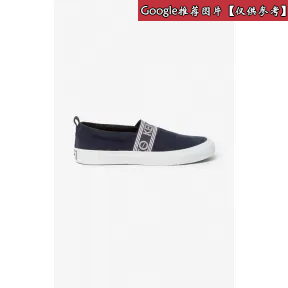 凯卓/Kenzo 男士 海军蓝 平底鞋 Kapri 徽标懒汉鞋 F955SN123L56.76.40