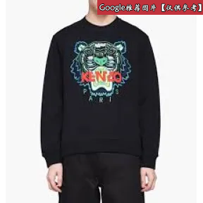 凯卓/Kenzo 黑色 运动衫 老虎运动衫 F955SW0014XA.99.L