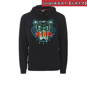凯卓/Kenzo 黑色 运动衫 老虎连帽衫运动衫 F955SW4154XA.99.M