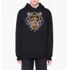 凯卓/Kenzo 黑色 运动衫 霓虹老虎连帽运动衫 F955SW4234XF.99.L