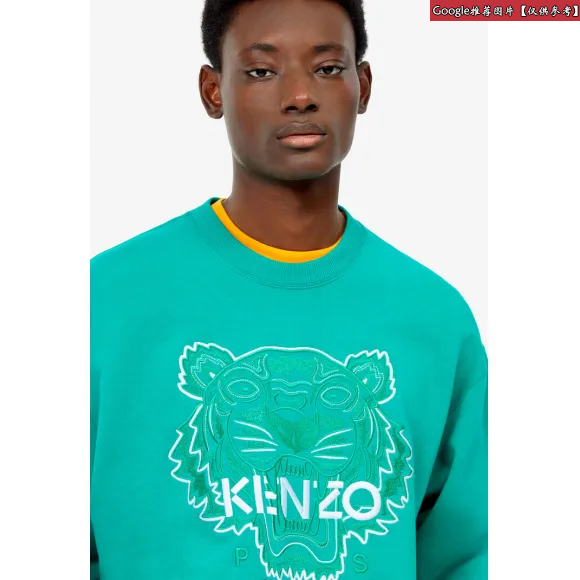 凯卓/Kenzo 草绿色 运动衫 两色Tiger运动衫 F955SW5574XE.57.L
