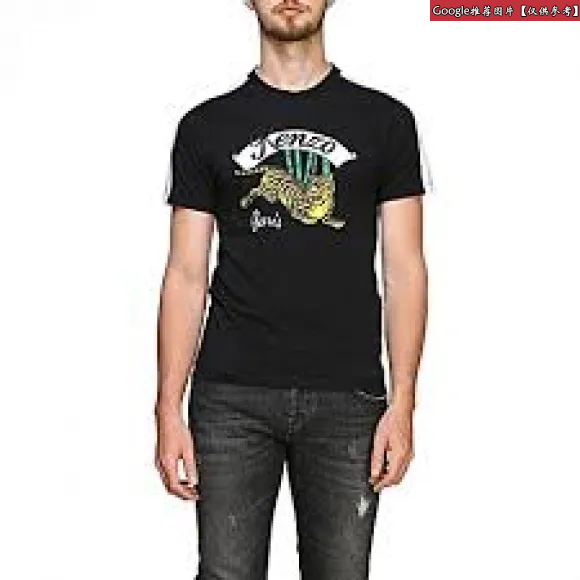 凯卓/Kenzo 黑色 T恤 Hypereal T恤 F955TS0184SD.99.L