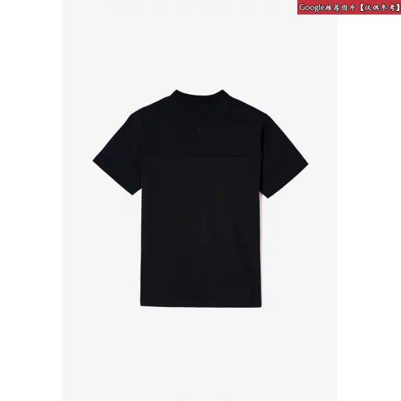 凯卓/Kenzo 黑色 T恤 双材料T恤 F955TS0294BD.99.L